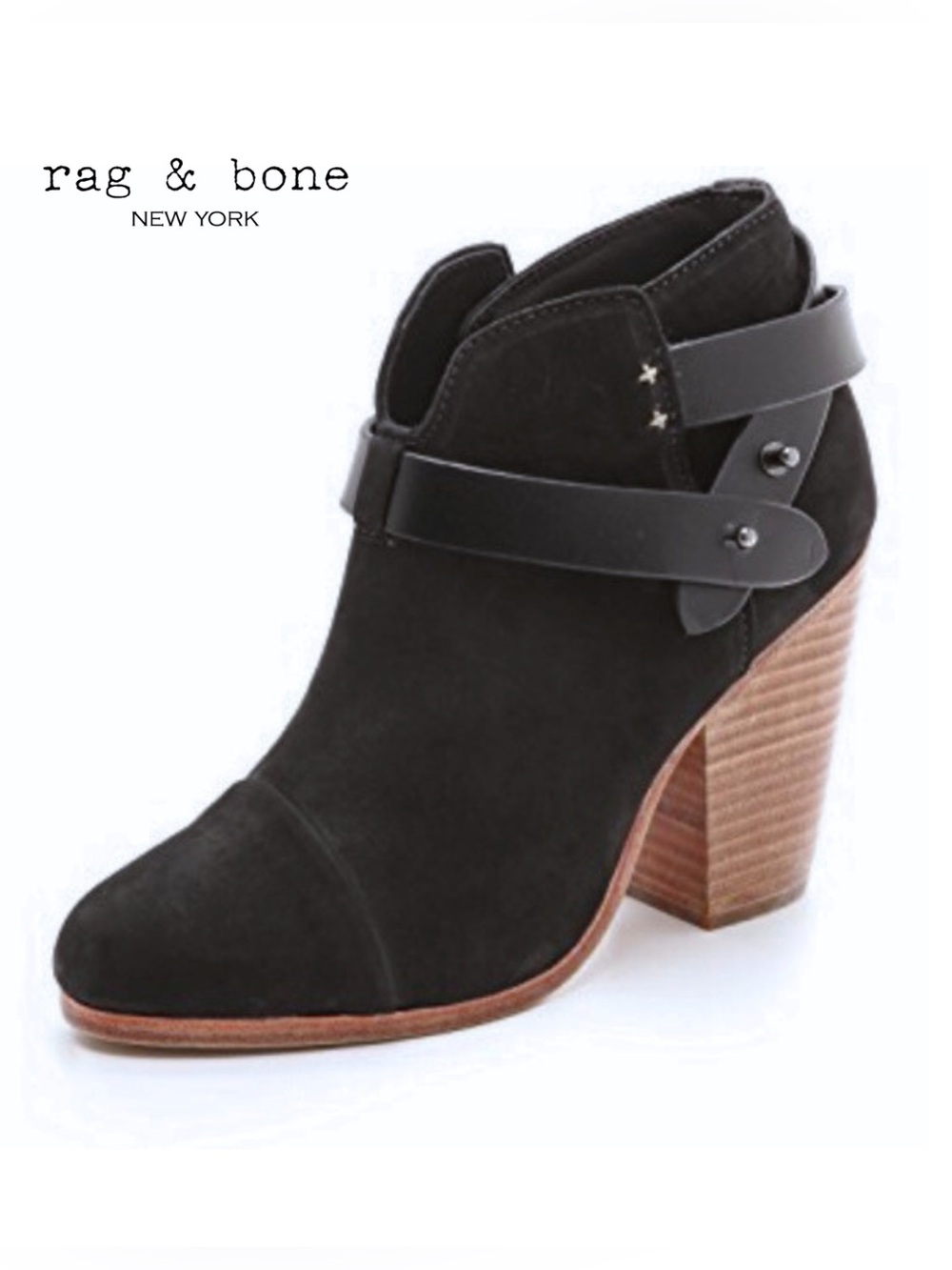 Rag & Bone Harrow Leather Ankle Boots